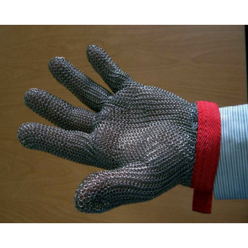 304 Guantes de trabajo de acero inoxidable